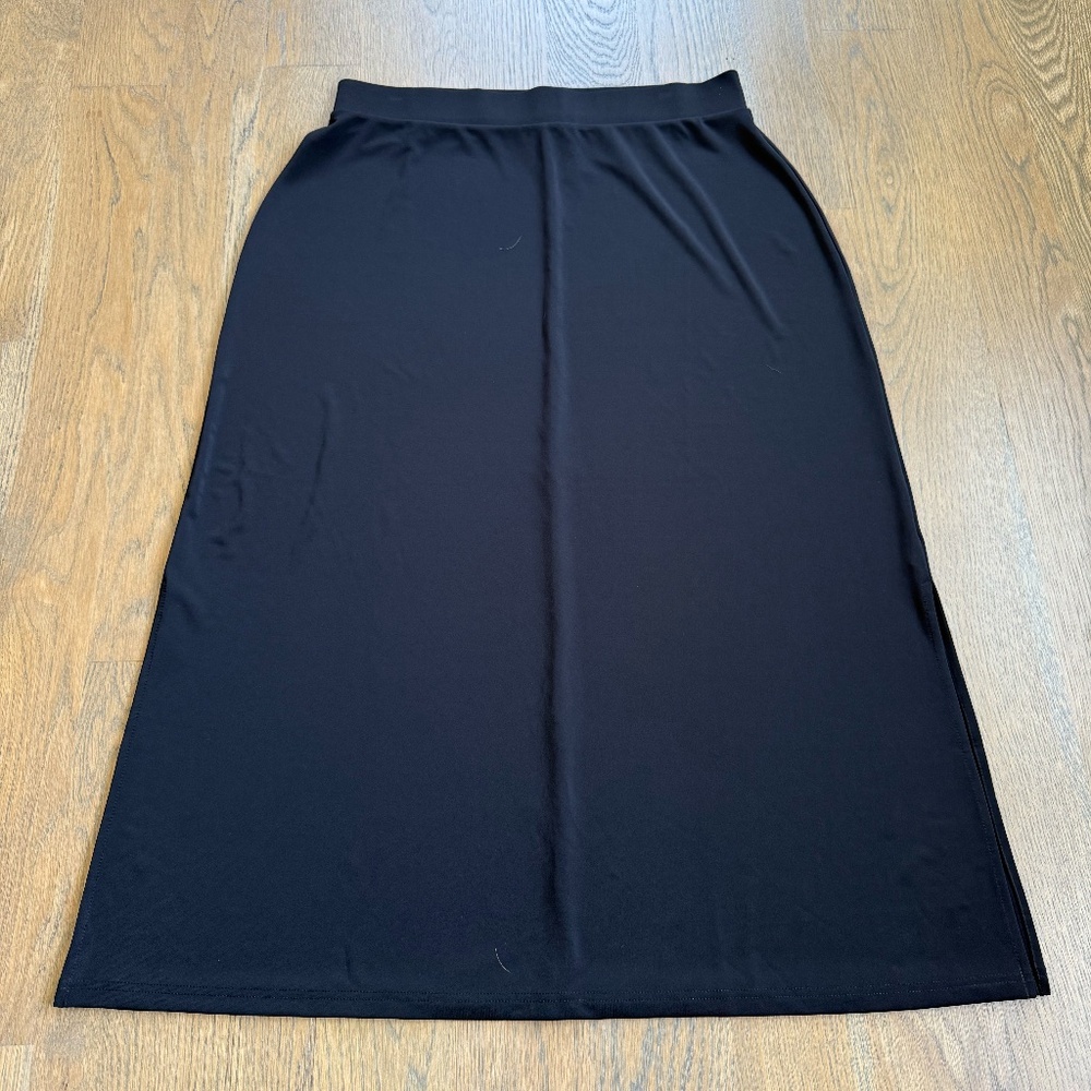 Like New Talbots Black Maxi Skirt